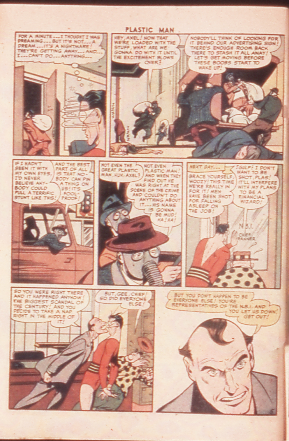 Read online Plastic Man (1943) comic -  Issue #62 - 22