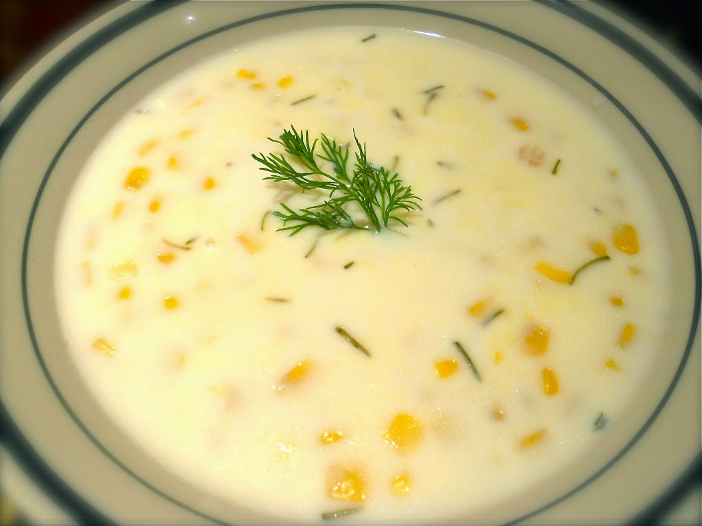 FREE RECIPE CREAM OF CORN SOUP