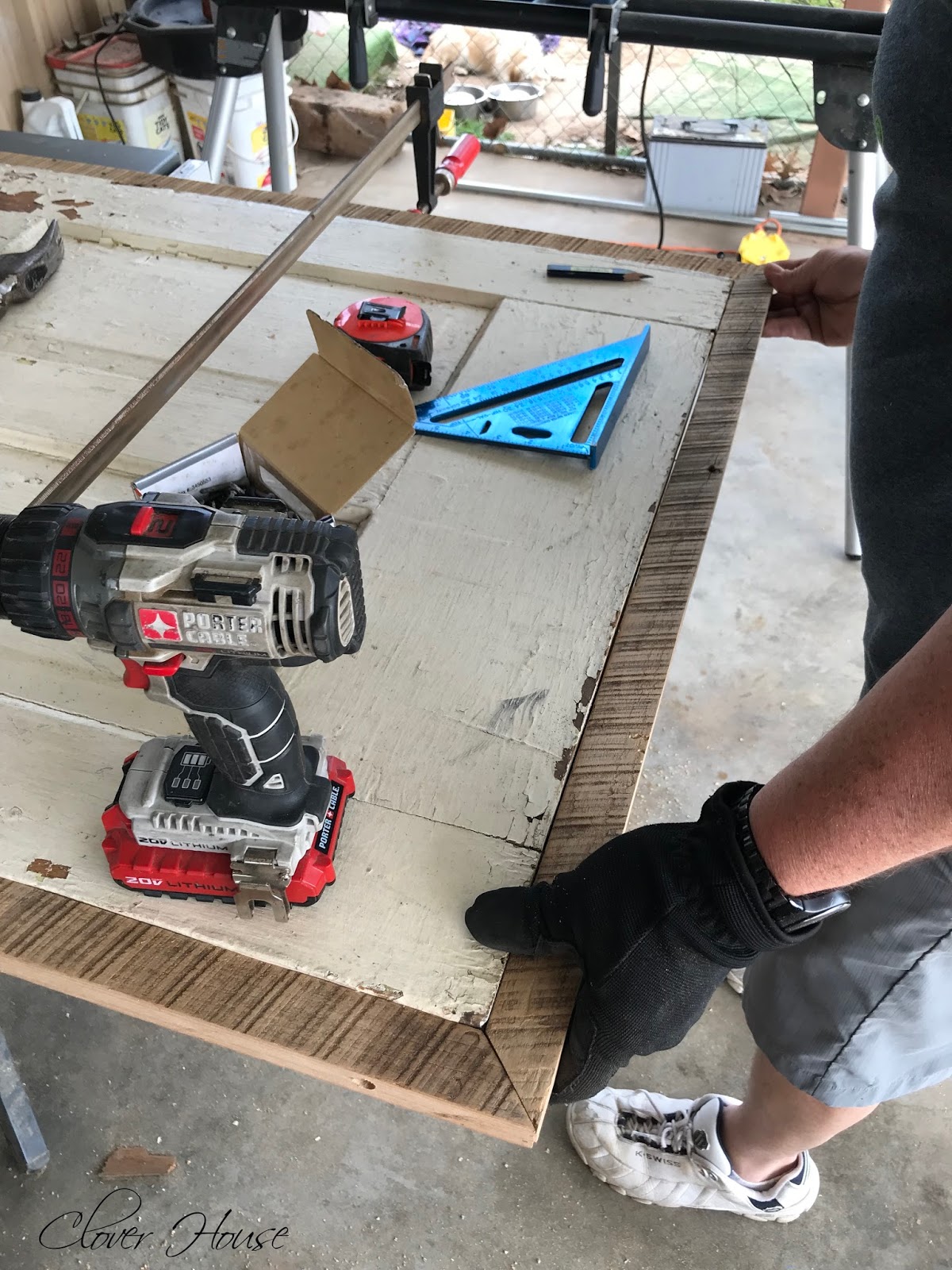 Clover House: Installing a Barn Door in our Master Bedroom