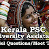 Kerala PSC Model Questions for University Assistant Exam - 94