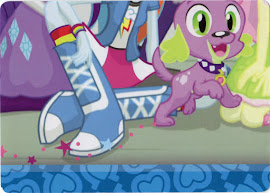 My Little Pony Equestria Girls Puzzle, Part 6 Equestrian Friends Trading Card