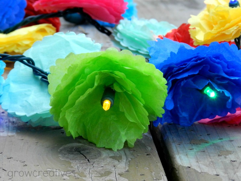 elise engh studios tissue paper flower party lights tutorial paper flower lights