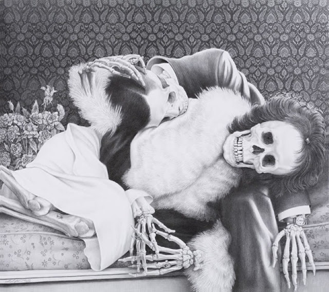 Рисунки карандашом. Laurie Lipton 29