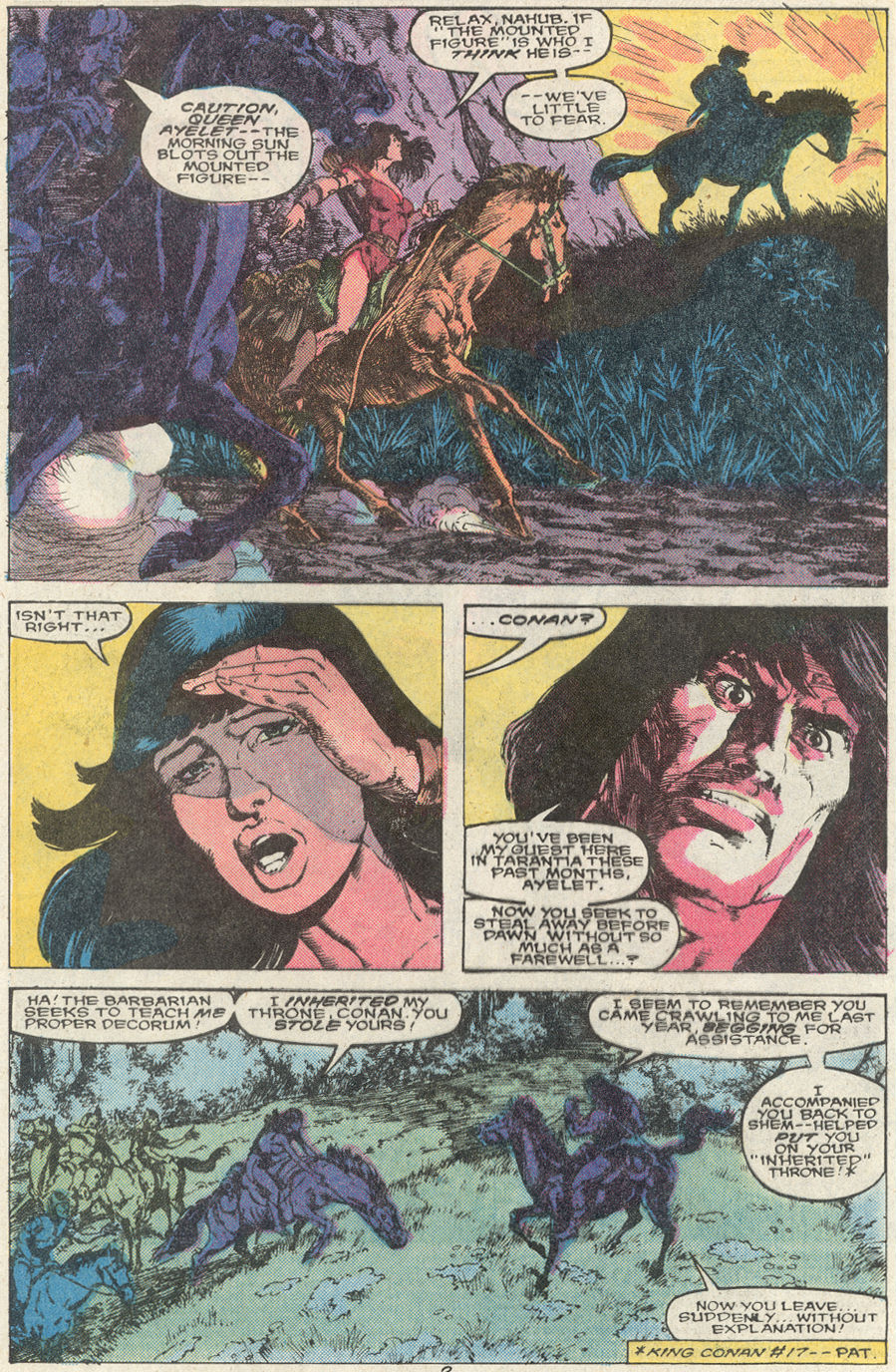 Read online Conan the King comic -  Issue #50 - 3