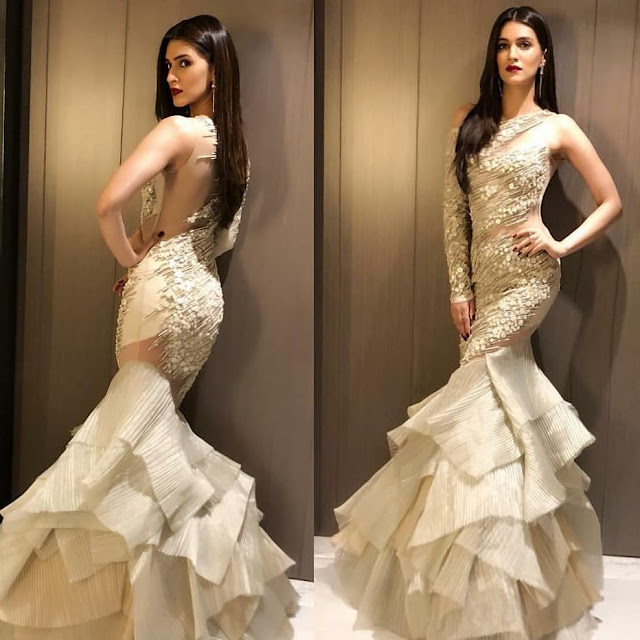 Kriti Sanon Wears Gaurav Gupta Gown for IIFA