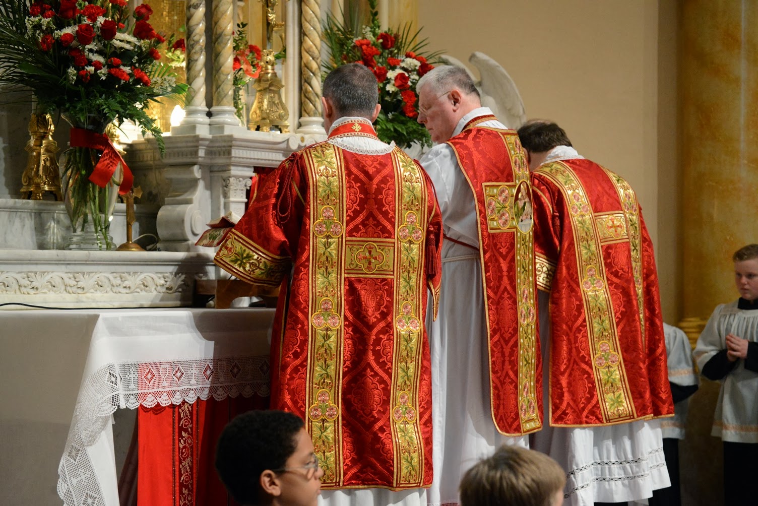 New Liturgical Movement The Feast of St. Agnes at St. Agnes' Church in