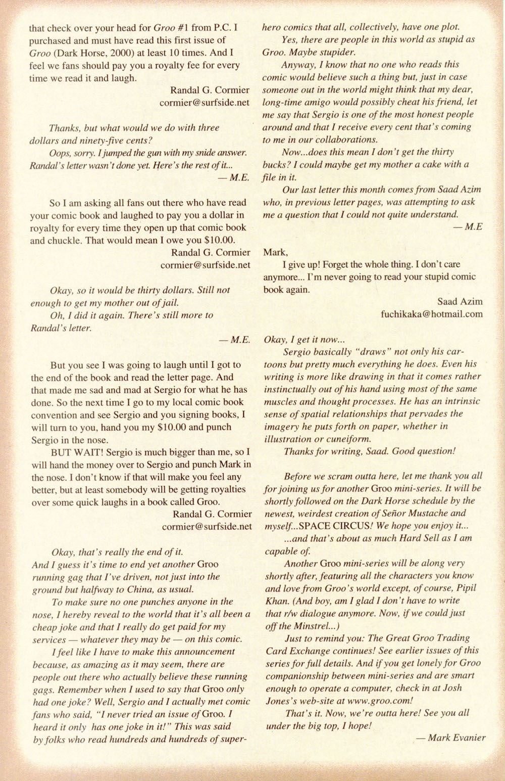 Read online Sergio Aragonés' Groo: Mightier Than the Sword comic -  Issue #4 - 28