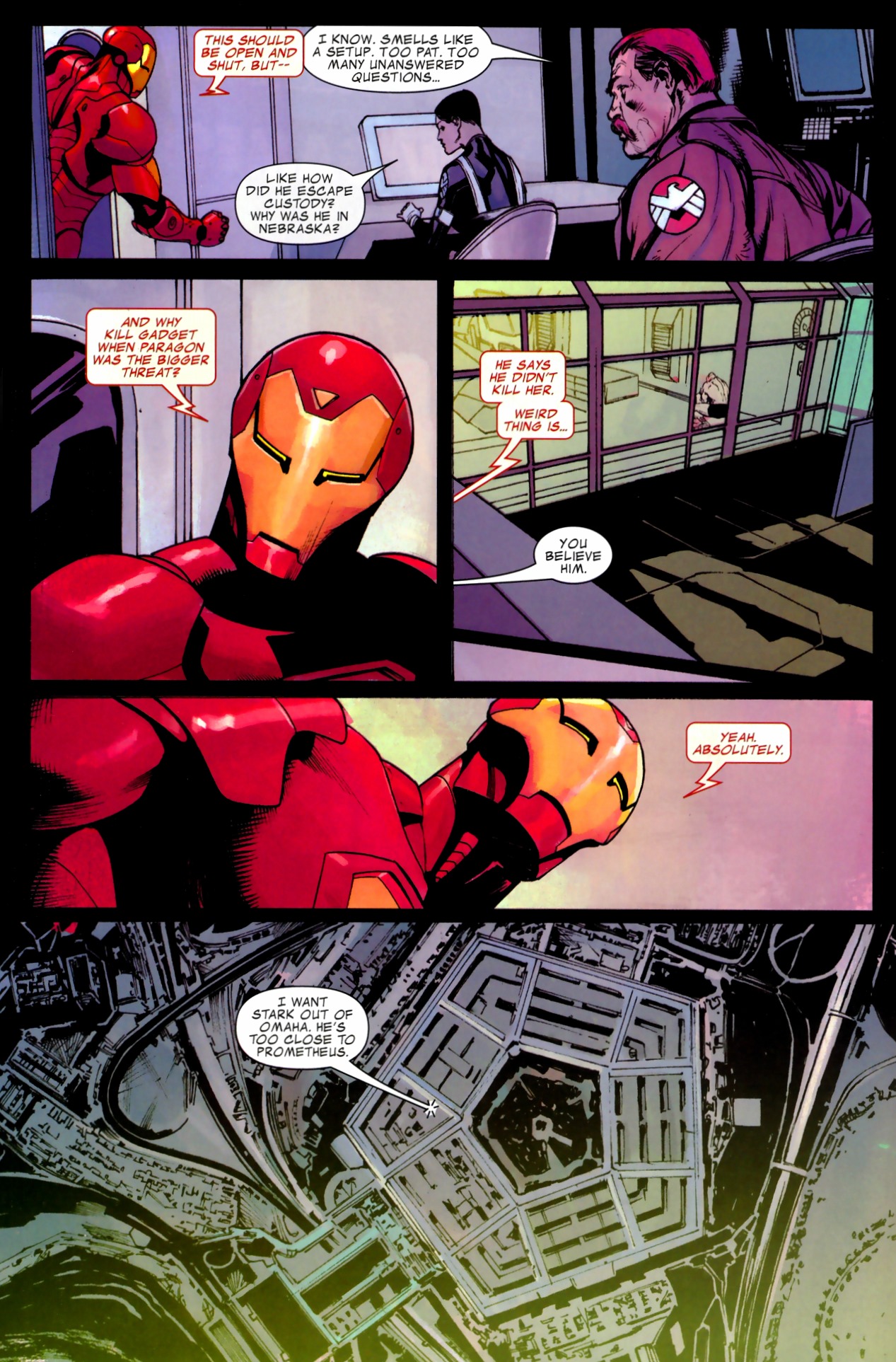Read online Iron Man (2005) comic -  Issue #22 - 13