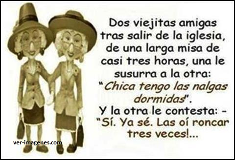 Resultado de imagen para chistes de viejitos sin dientes