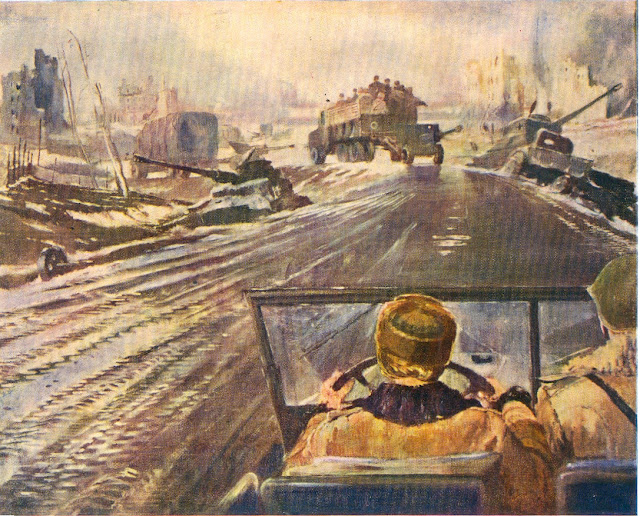 Юрий Пименов. Фронтовая дорога.