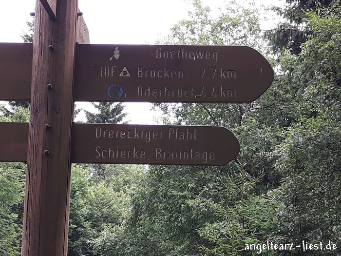 Auf den Weg auf den Brocke im Harz Auf den Weg auf den Brocke im Harz
