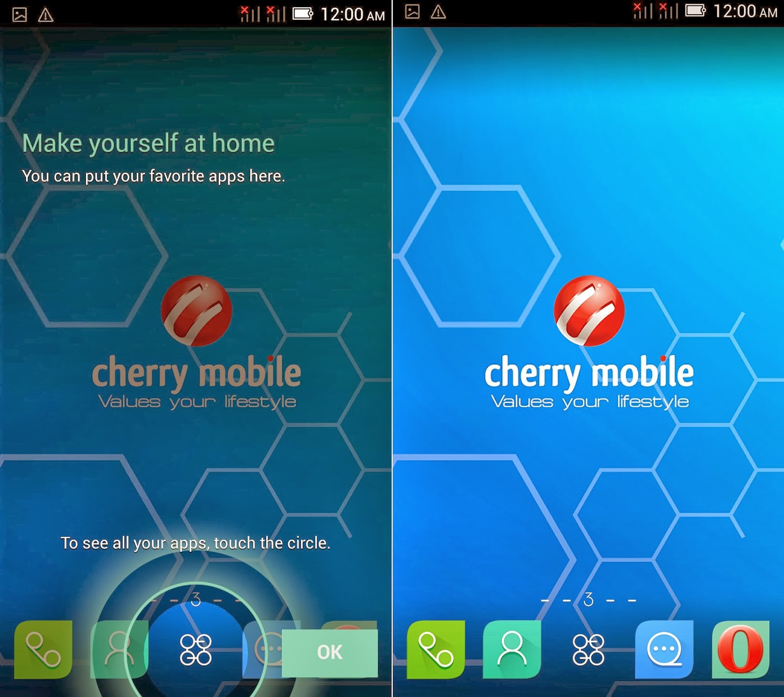 Cherry Mobile Cosmos Z2 Review Homescreen