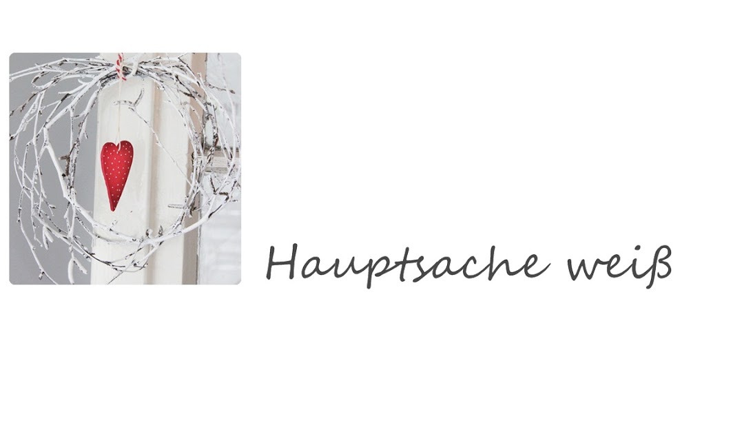 Hauptsache weiß