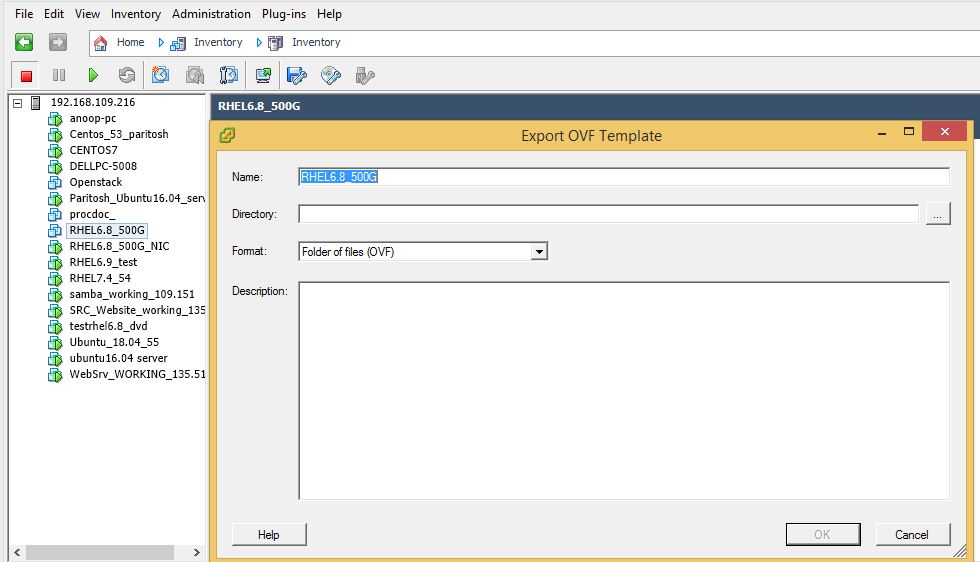 Export A Virtual Machine To Ovf Format On Intel-Based Mac – PVYR
