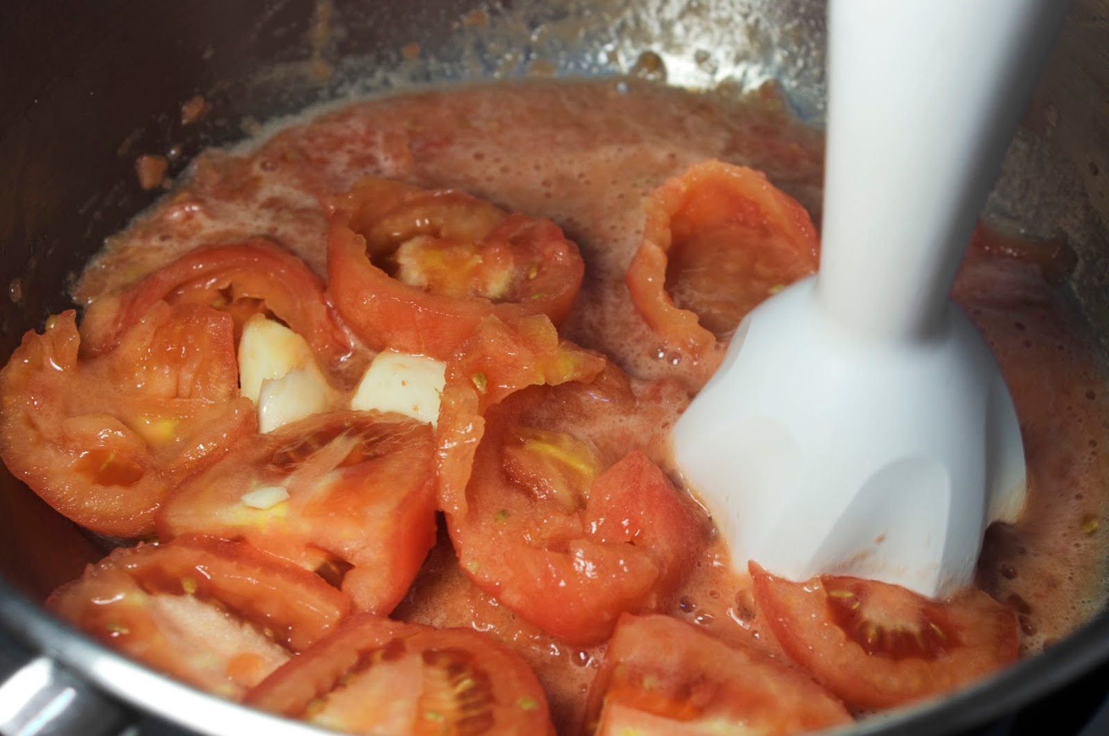 trituramos tomates