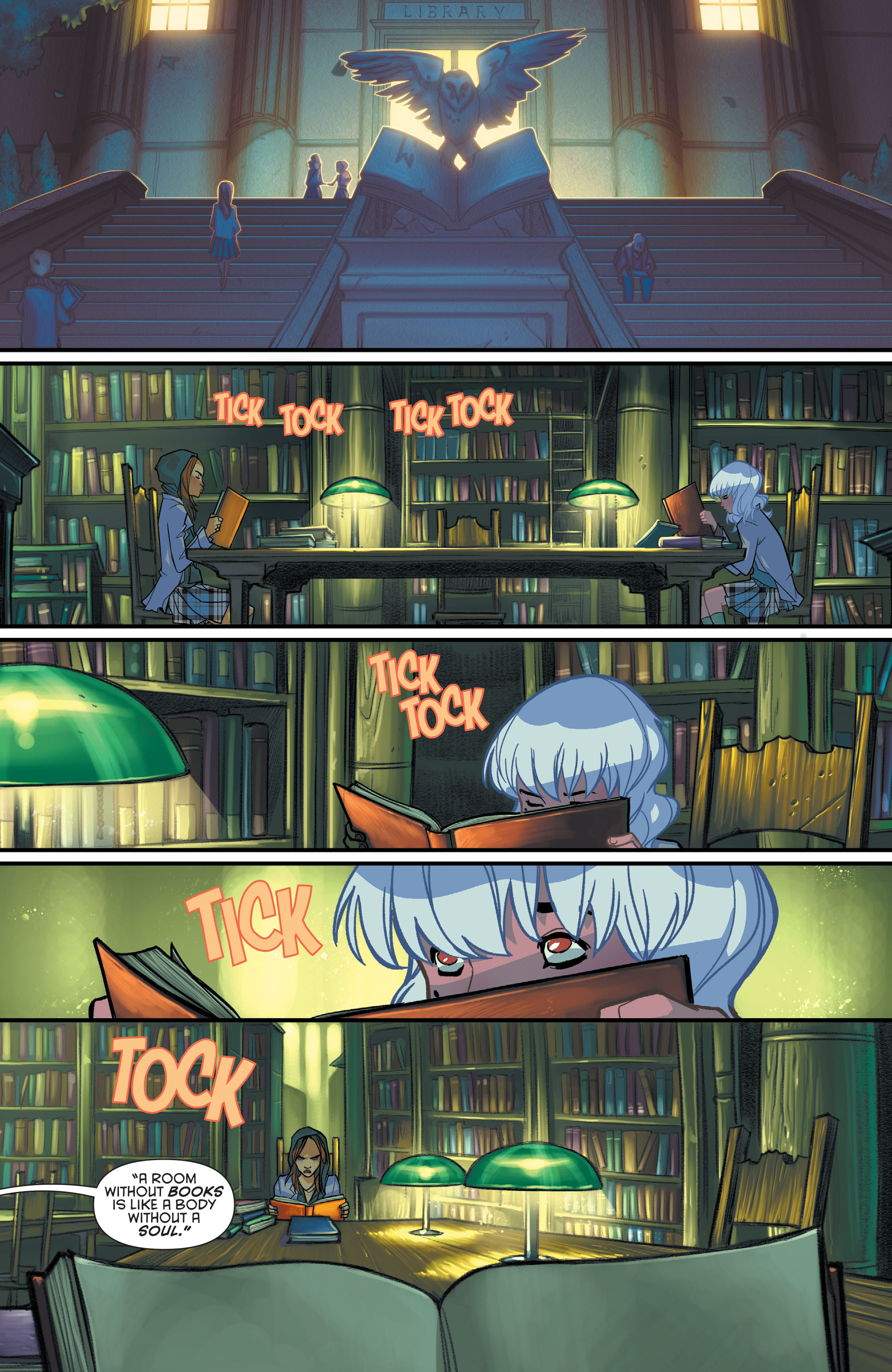 Read online Gotham Academy comic -  Issue #2 - 8