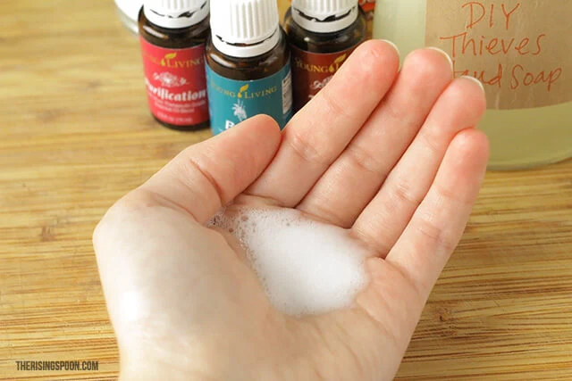 DIY Moisturizing Foaming Hand Soap That Won't Dry Out Hands
