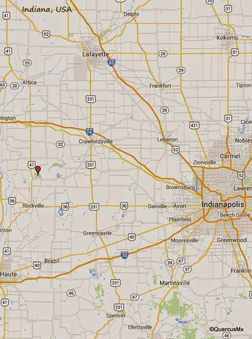 Lost Hikers Turkey Run State Park Una fría excursión