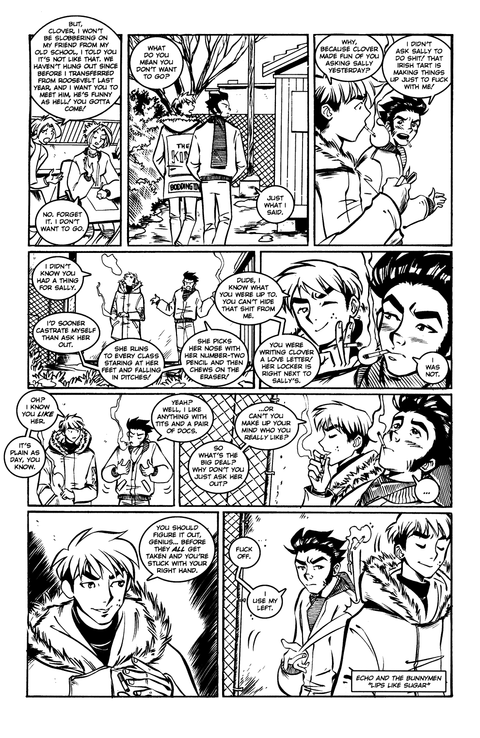 Read online Blue Monday: Lovecats comic -  Issue # Full - 5