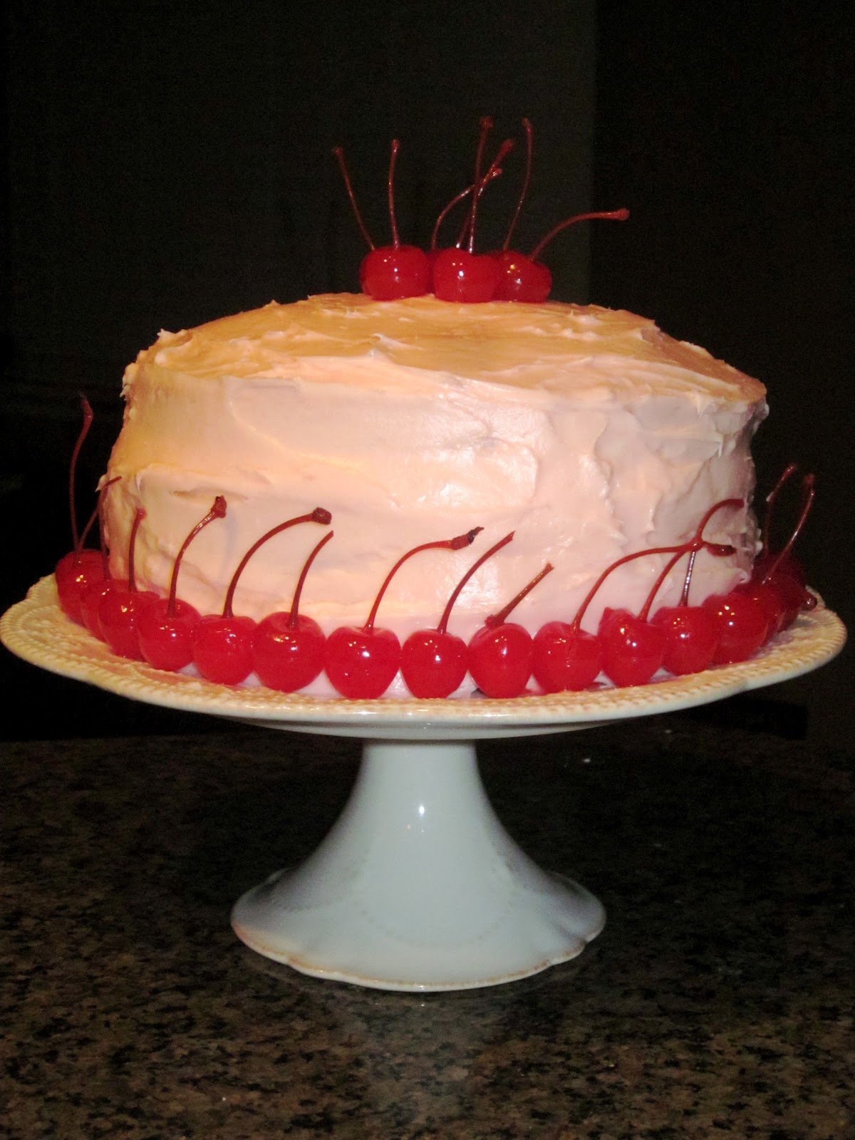 Frilly Little Details Recipe Monday Very Cherry Cake