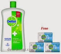 Dettol Original Hand Wash Jar 900ml + Dettol Soap 75gm Set of 3