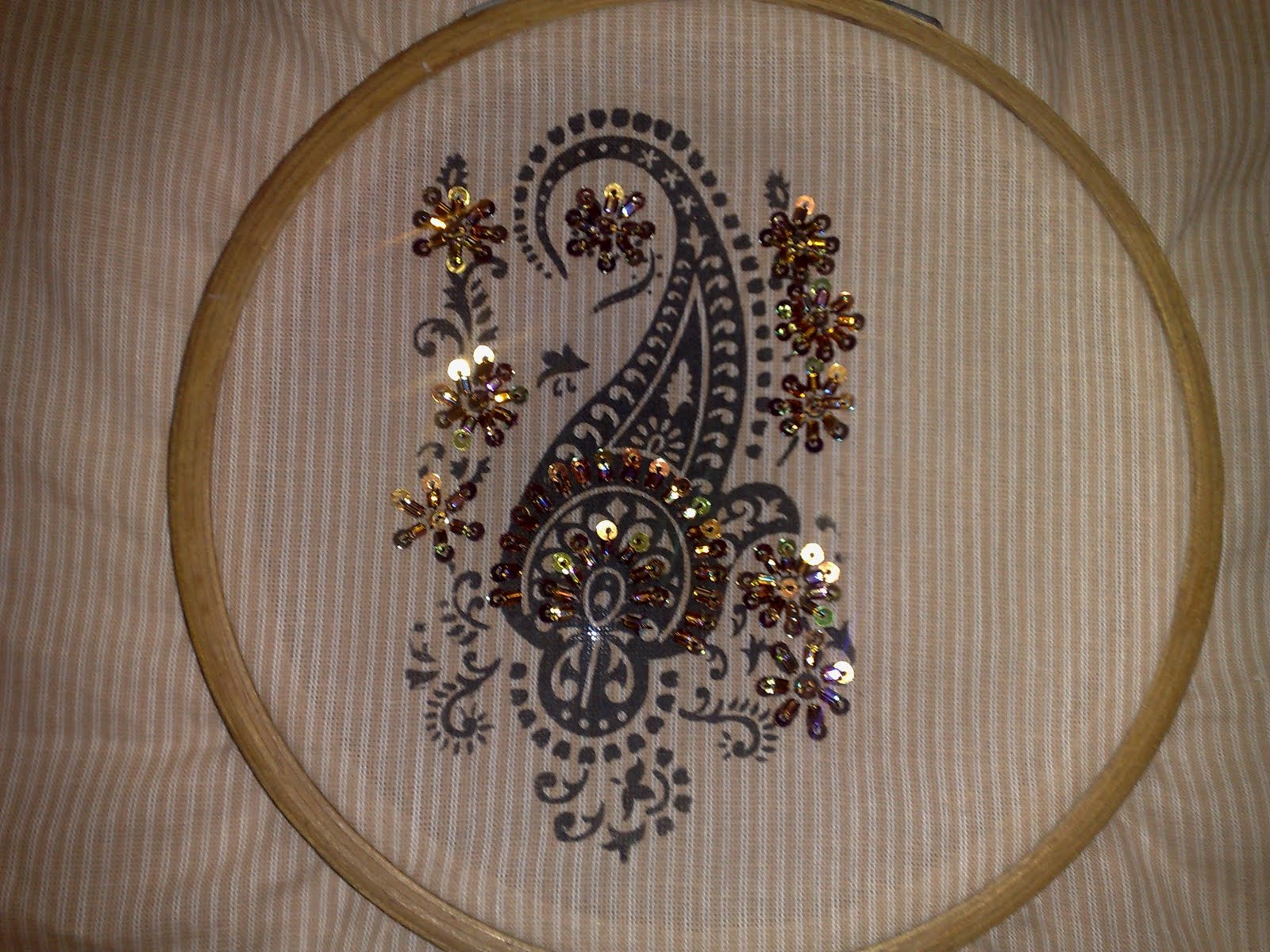 Saranembroidery printing along with the embroidery Saranembroidery printing along with the embroidery