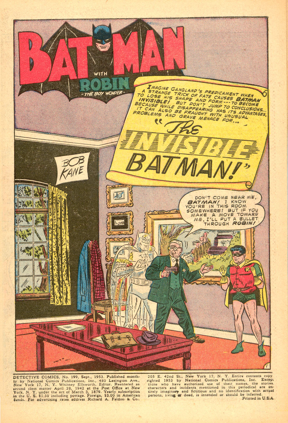 Read online Detective Comics (1937) comic -  Issue #199 - 2