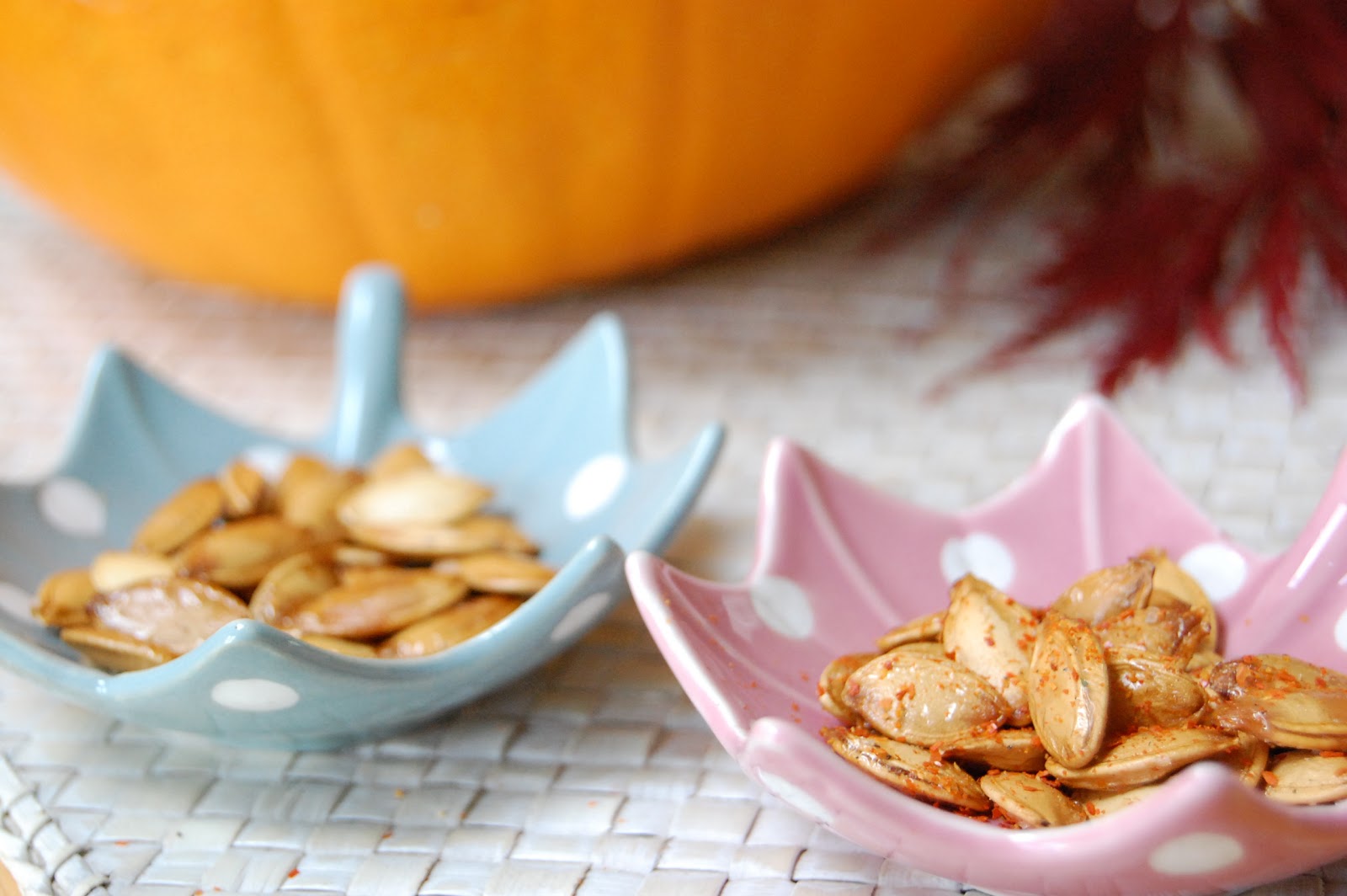Fiona's Japanese Cooking HALLOWEEN ROASTED PUMPKIN SEEDS