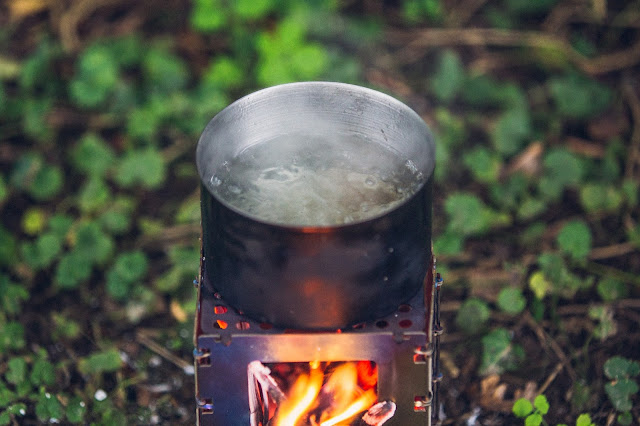 Outdoor Kitchen  Frühstück aus der Bushbox 03