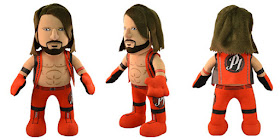 WWE AJ Styles 10” Bleacher Creatures Plush Figure