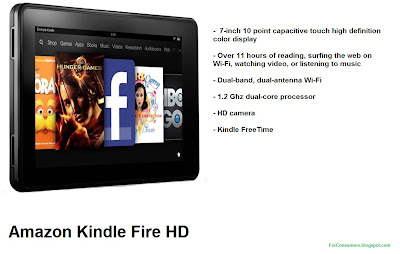 Kindle Fire HD tablet