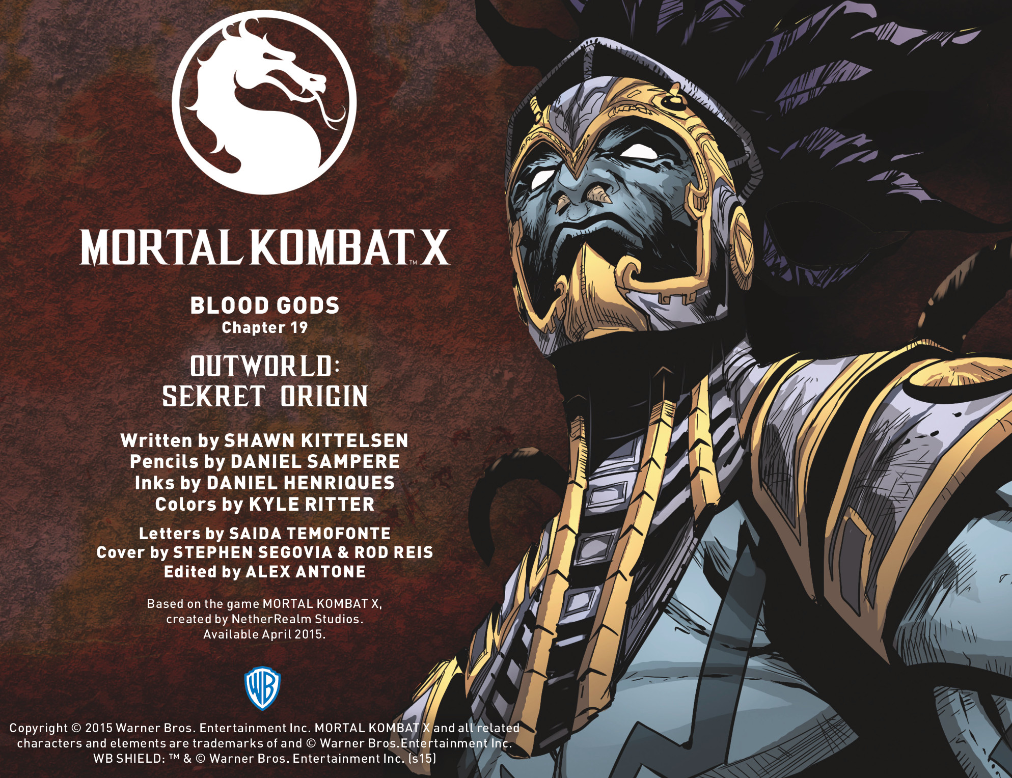 Read online Mortal Kombat X [I] comic -  Issue #19 - 3