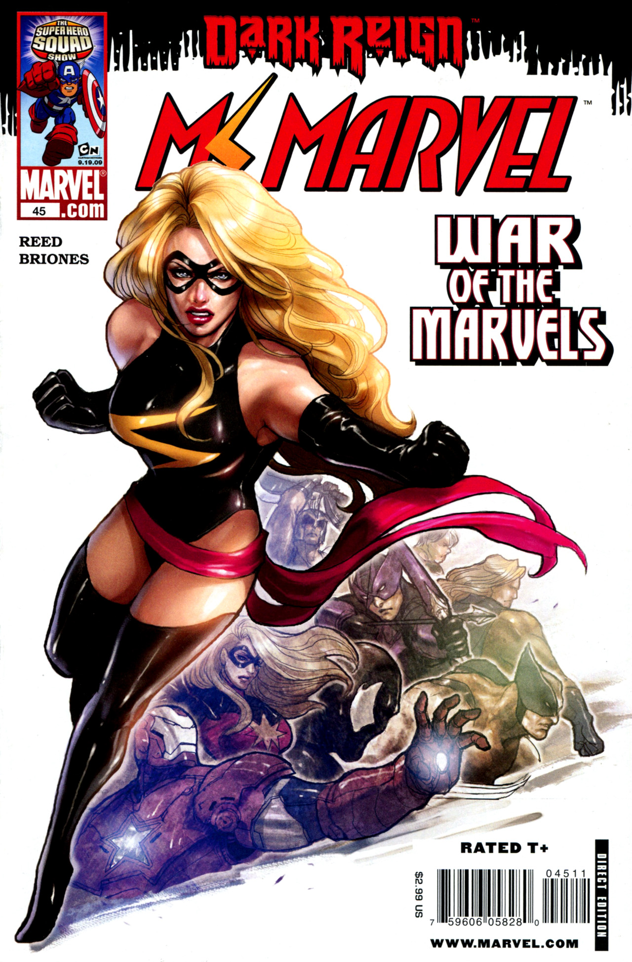 Read online Ms. Marvel (2006) comic -  Issue #45 - 1