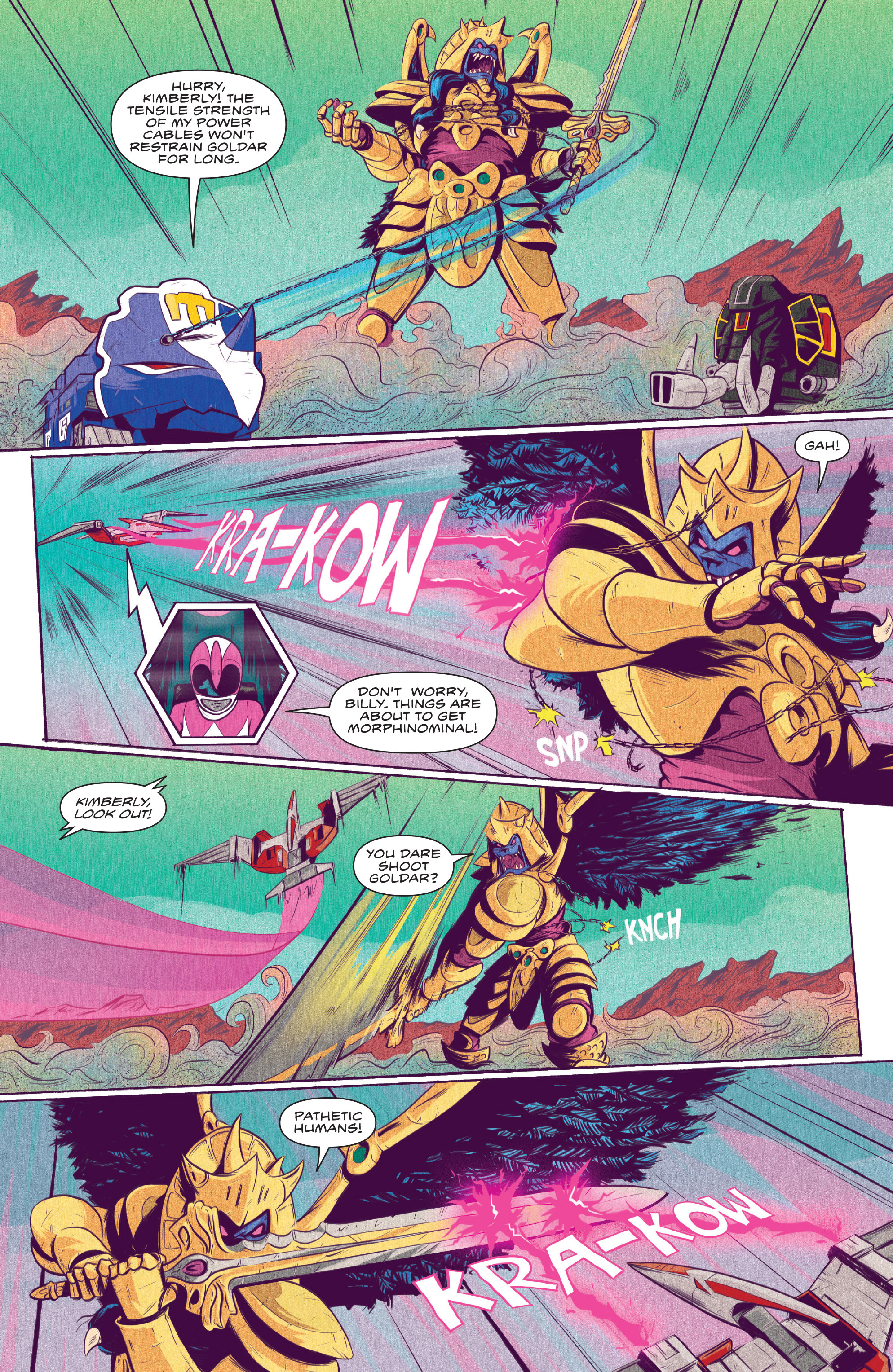 Read online Mighty Morphin Power Rangers comic -  Issue #0 - 20
