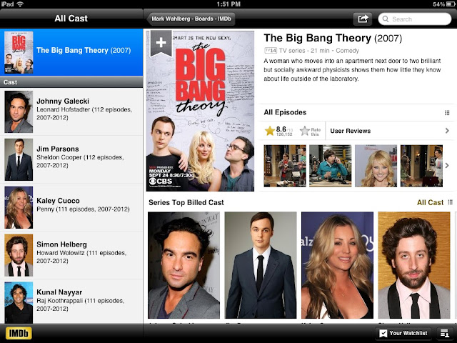 The big bang theory nota imdb