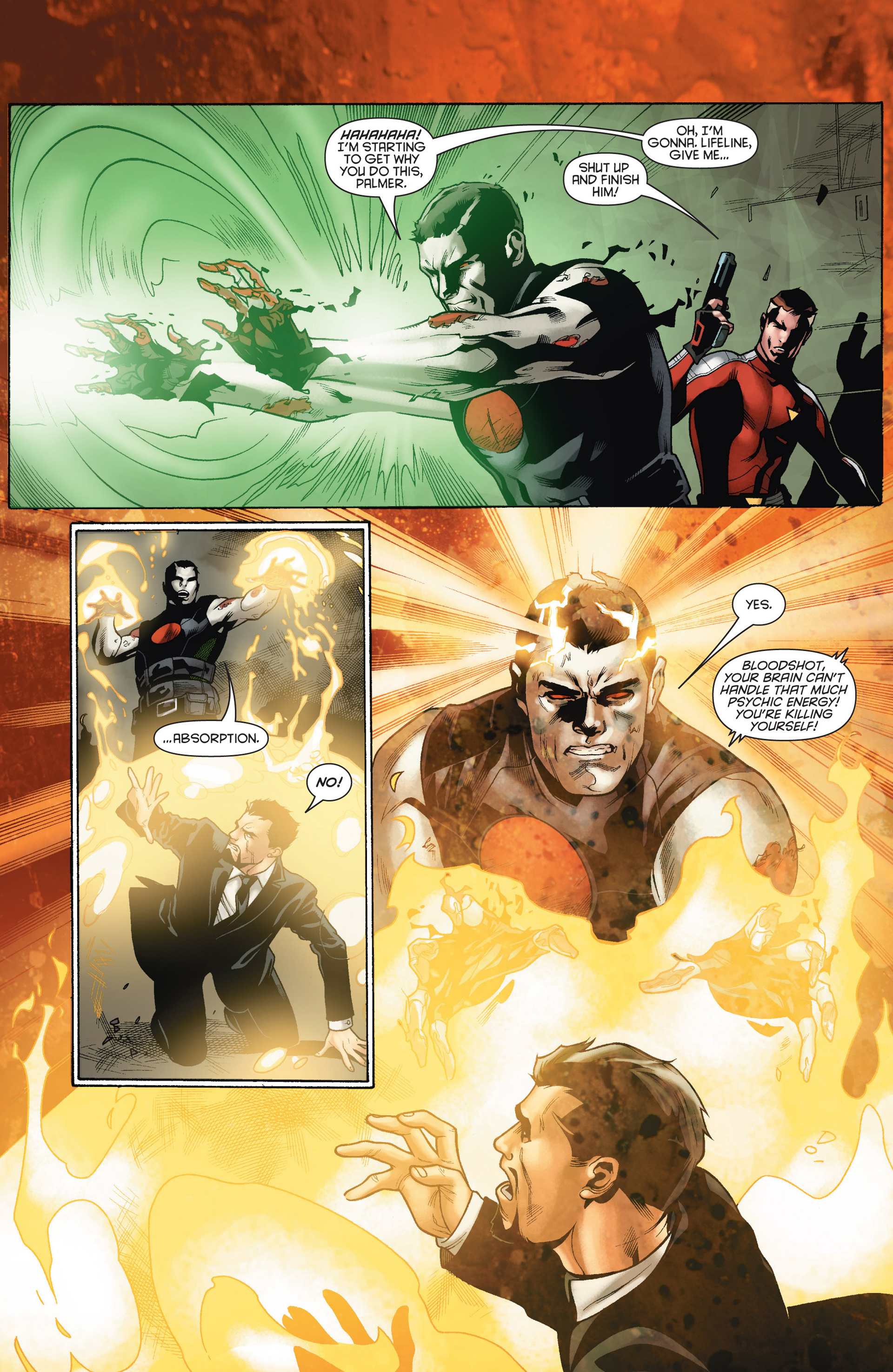 Read online Bloodshot and H.A.R.D.Corps comic -  Issue #16 - 21