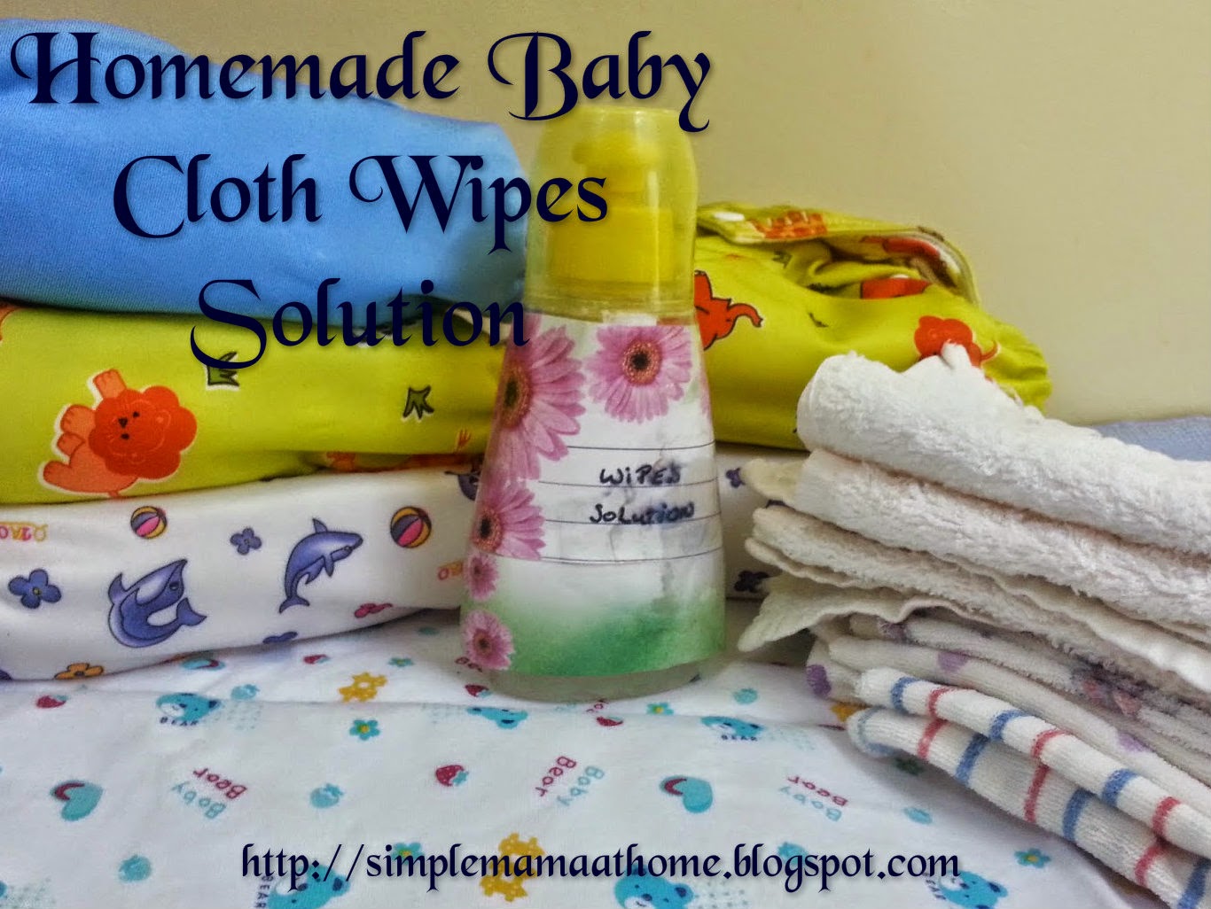 Homemade Baby Cloth Wipes Solution