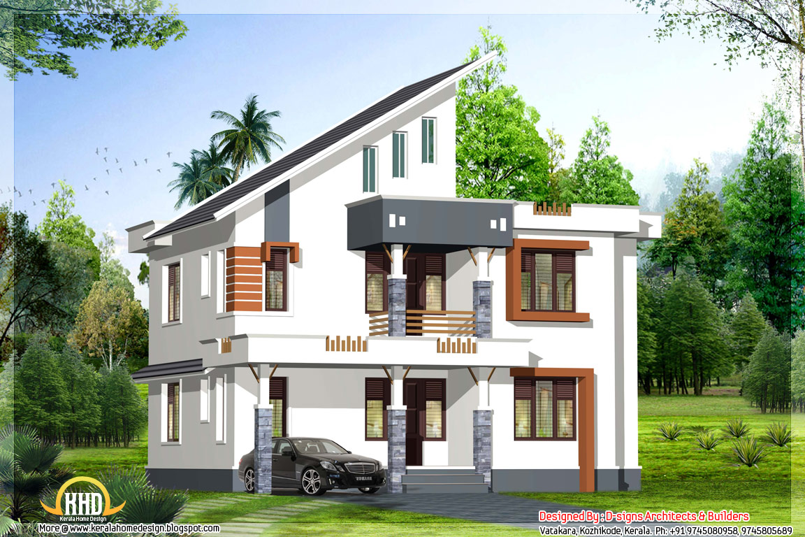 Exterior Collections Kerala Home Design 3d Views Of Residential