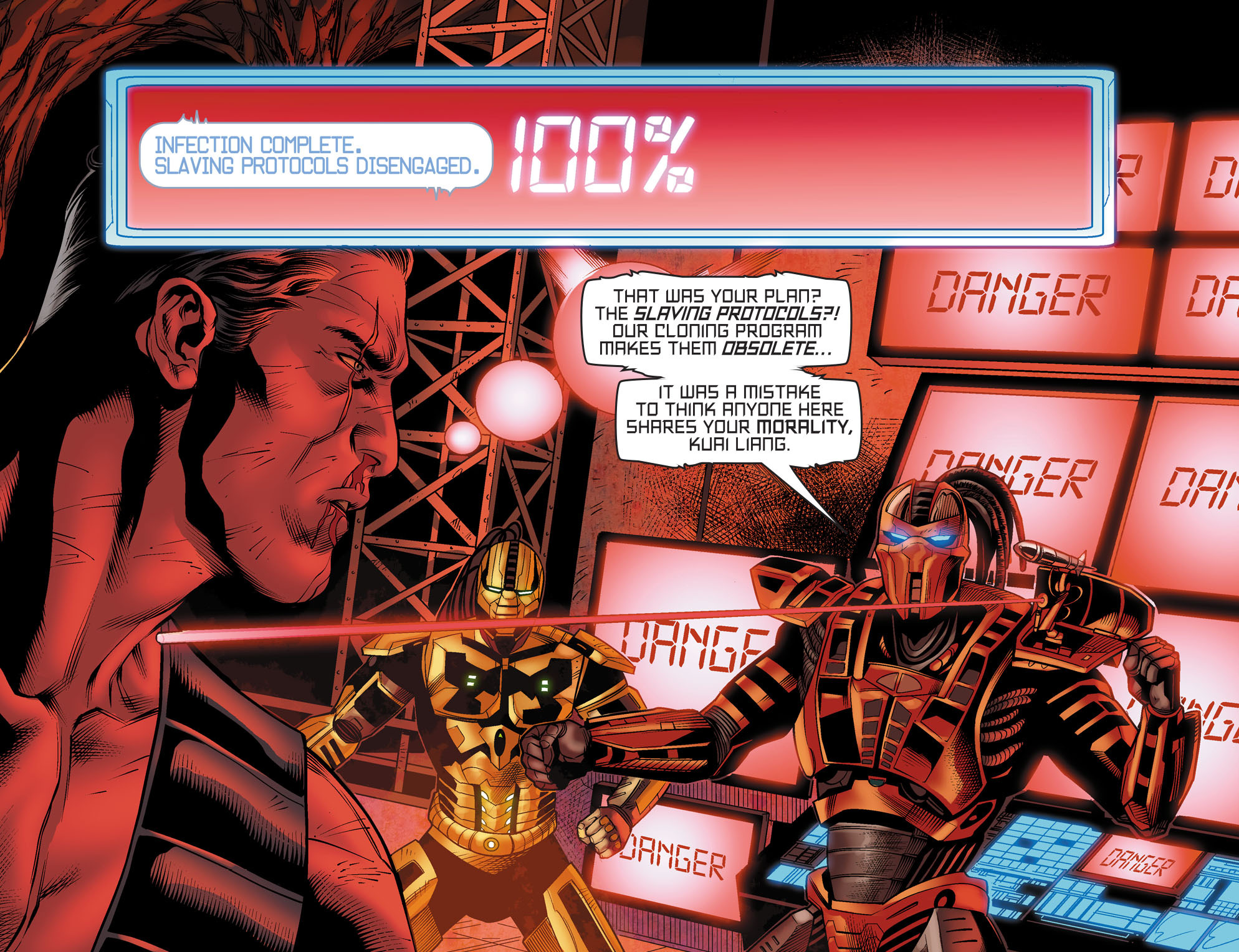 Read online Mortal Kombat X [I] comic -  Issue #35 - 20