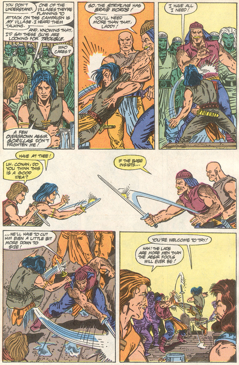 Read online Conan the Barbarian (1970) comic -  Issue #233 - 16