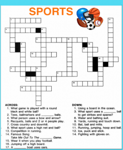 Free Printable Crossword Puzzles