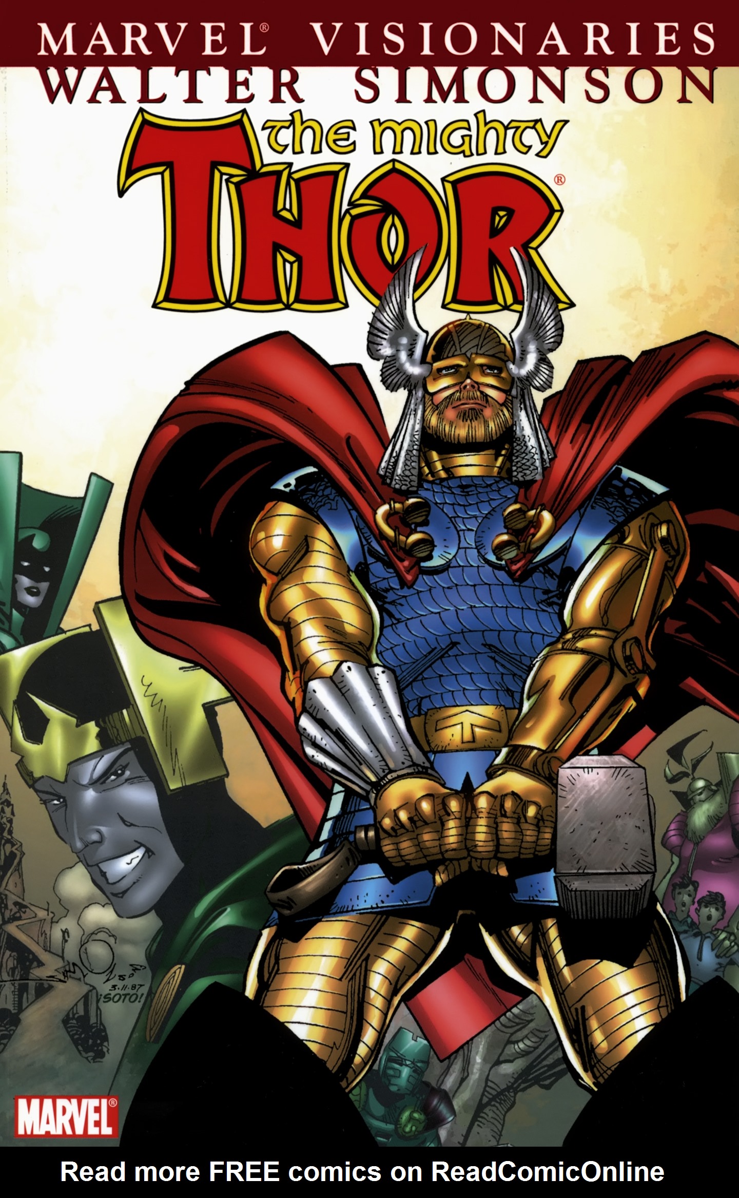 Read online Thor Visionaries: Walter Simonson comic -  Issue # TPB 5 - 1