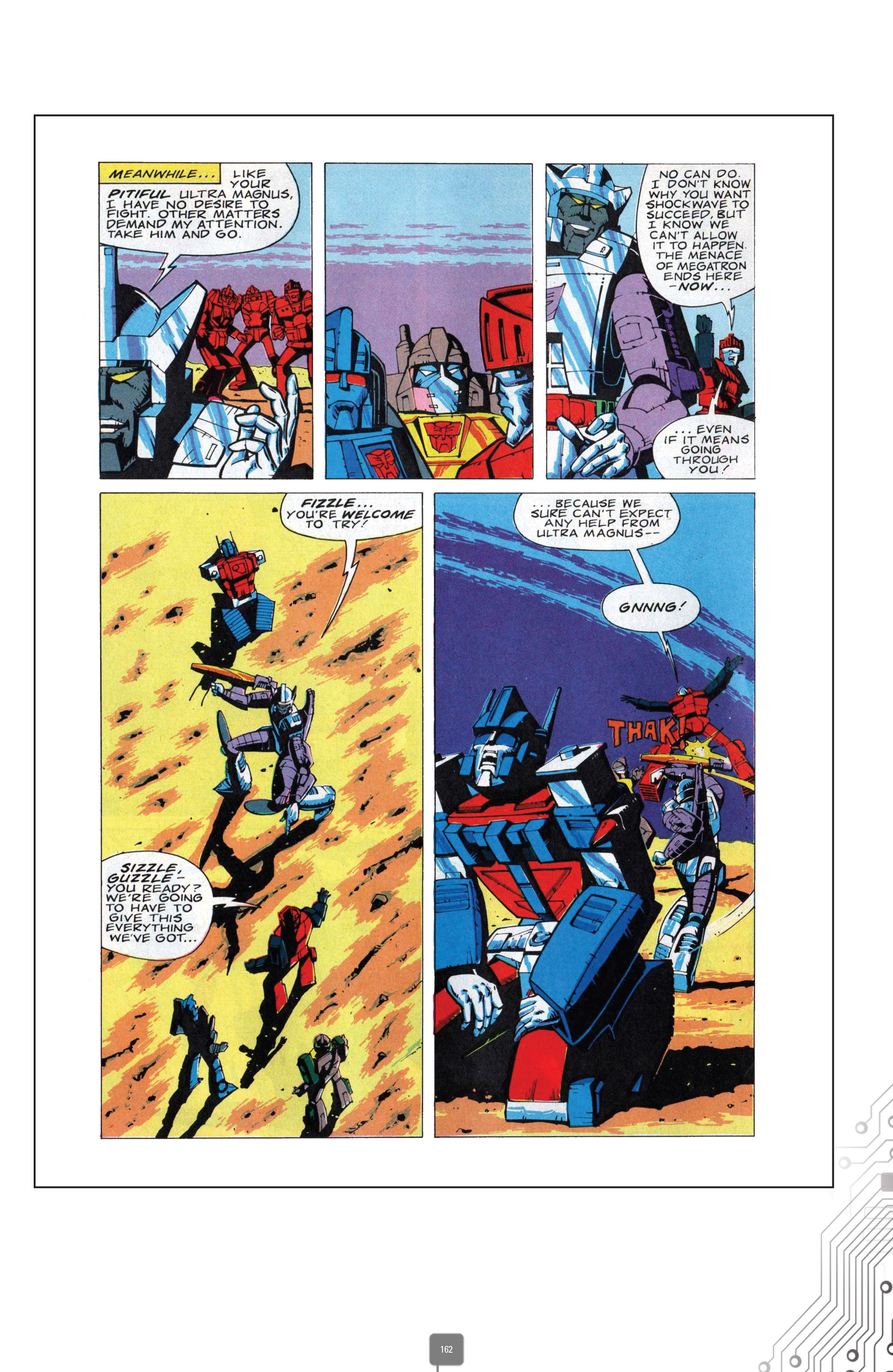 Read online The Transformers Classics UK comic - Issue # TPB 5 - 162