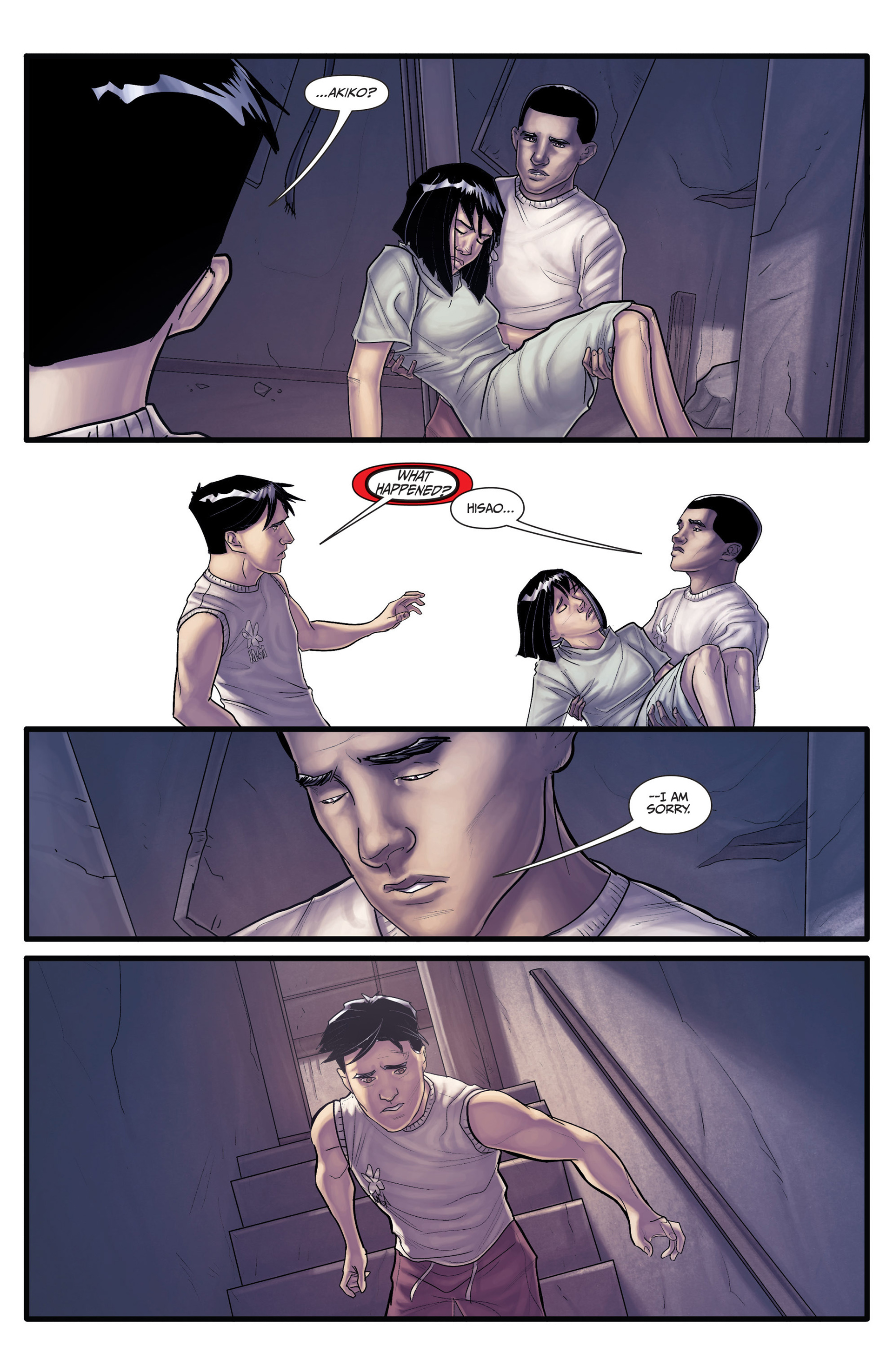 Read online Morning Glories comic -  Issue #25 - 32