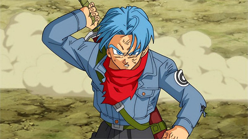 blue guy orange hair dbz