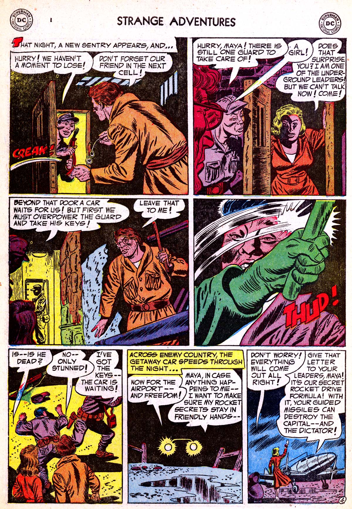 Read online Strange Adventures (1950) comic -  Issue #30 - 30