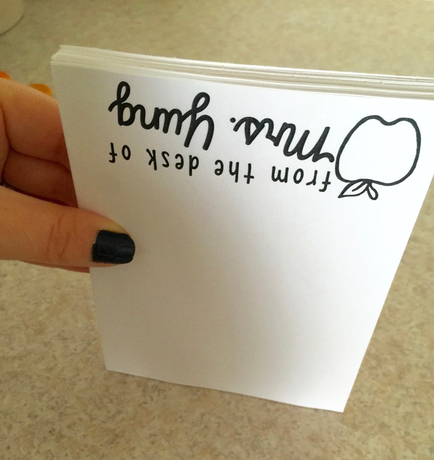 DIY Personalized Notepads The Yung Life