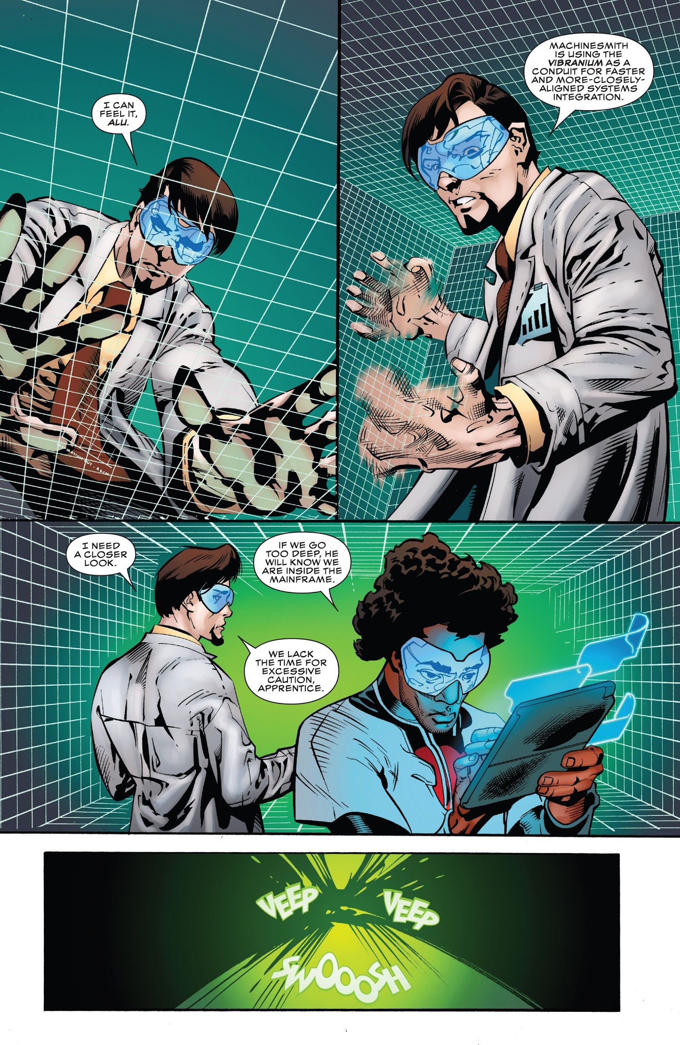 Black Panther: Soul of a Machine 7 Page 9