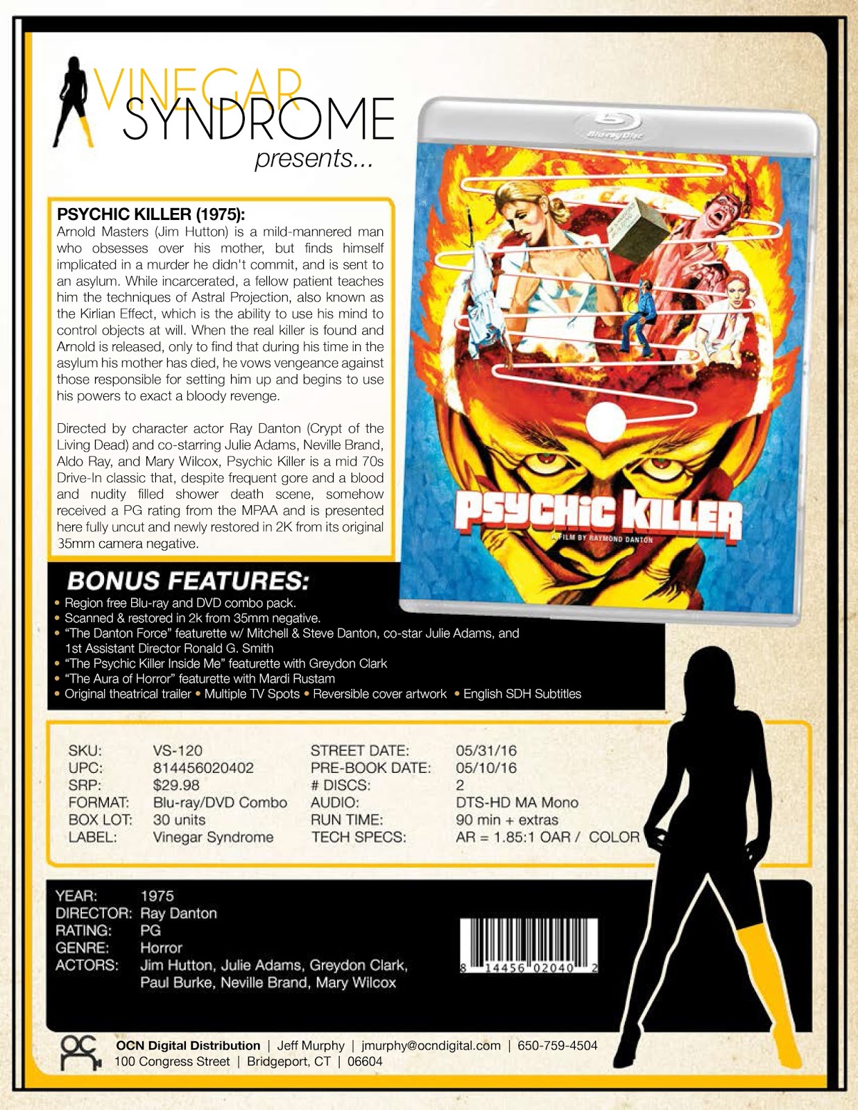 DVD & BluRay Release Report Vinegar Syndrome Preps A 2K Restoration