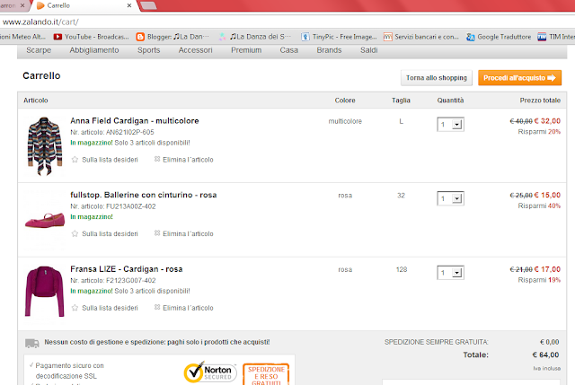 Zalando i miei ordini Clearance